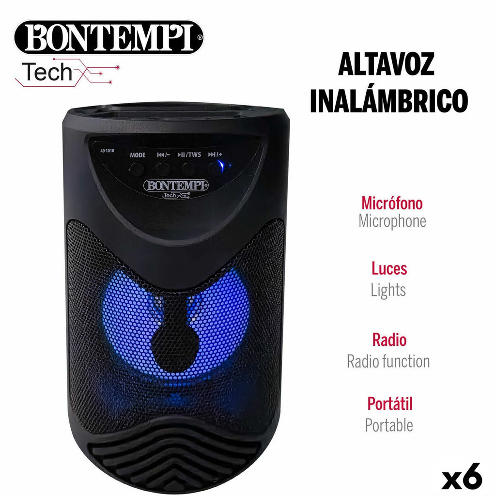Altoparlante con Microfono Karaoke Bontempi 6 Unità