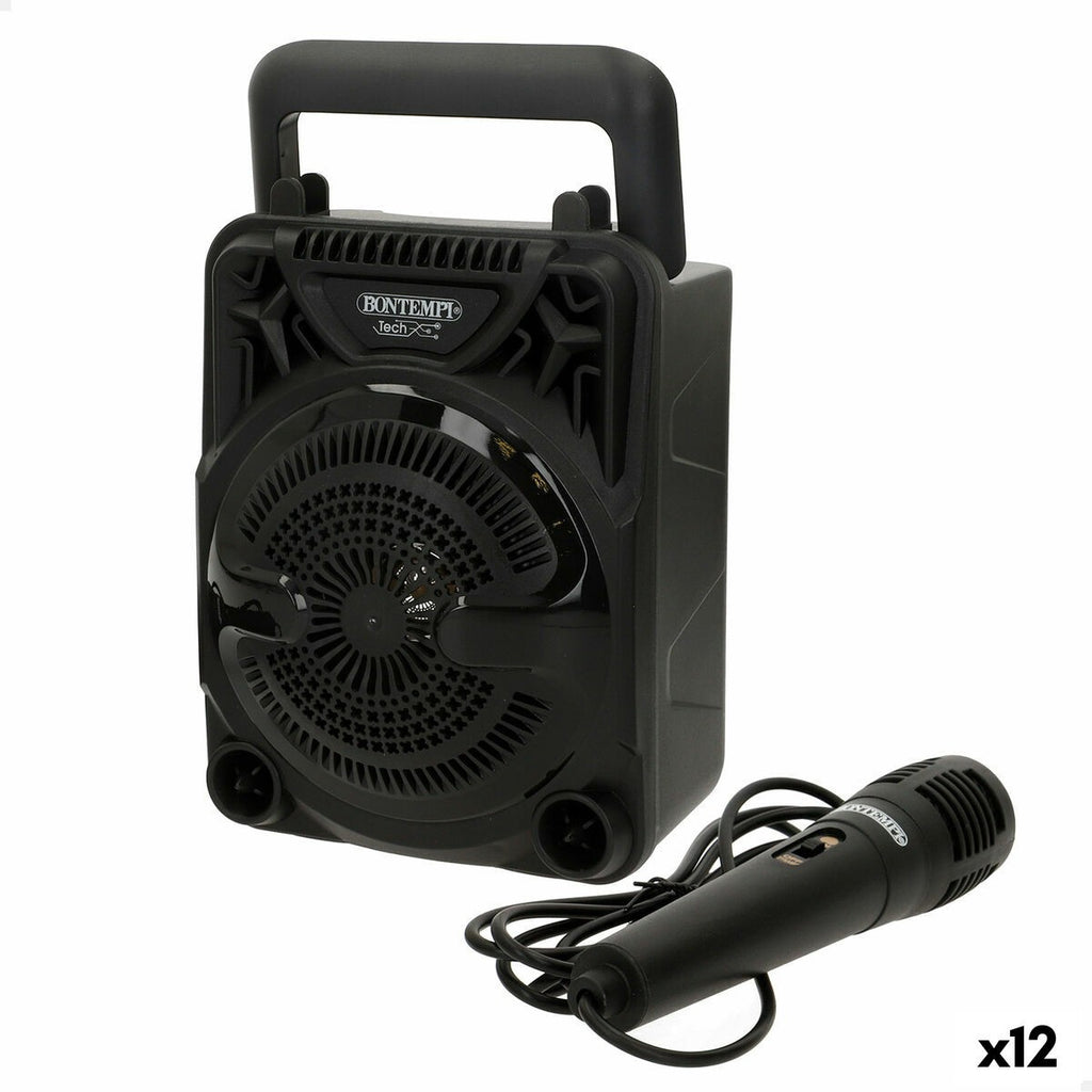 Altoparlante con Microfono Karaoke Bontempi 12 Unità