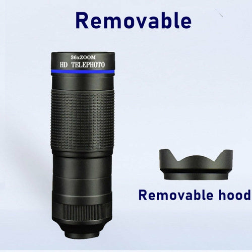 Kit Lenti Smartphone 36X con Treppiede - Fotografia Professionale Mobile